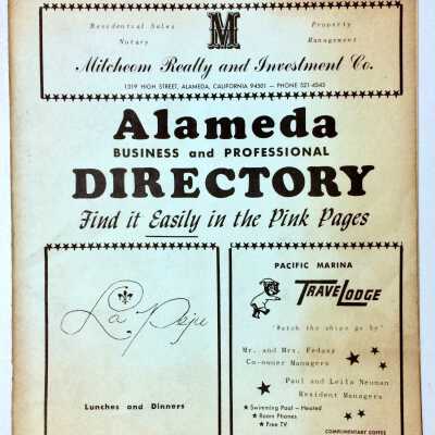 Alameda Business and Professional Directory, c. 1970