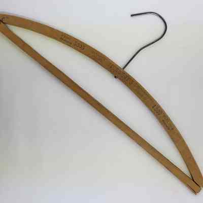 Wooden Hanger Advertising Herbert's
