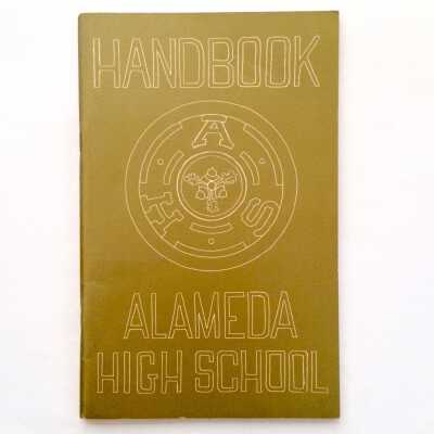 Alameda High School student 'Handbook', 1960