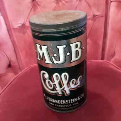 M.J.B. Coffee tin, c. 1890s