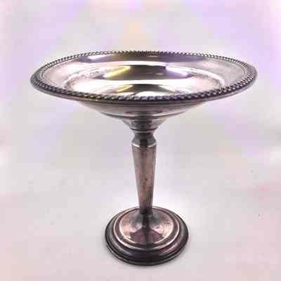 Silver compote won as golf trophy by Earl Fry, Sr., prior 1964