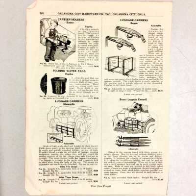 Page from a hardware catalog displaying BOYCO products, c. 1920s