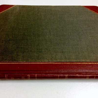Cash book and ledger of the Shakspere Club, 1928-1941
