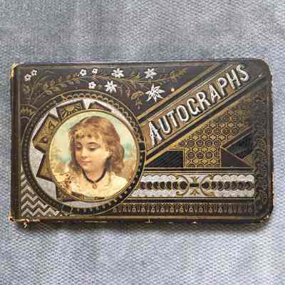 Autograph Album of Harriet McDonell, 1889-1890