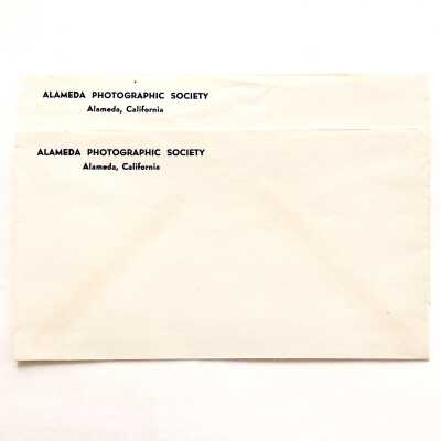 Envelopes of the Alameda Photographic Society, prior 2000