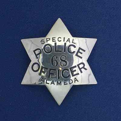 Special Police Officer's badge of Herman J. Kihn, WW II