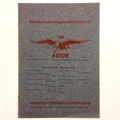 Mastick Grammar School Monthly 'The Arrow' for November 1904
