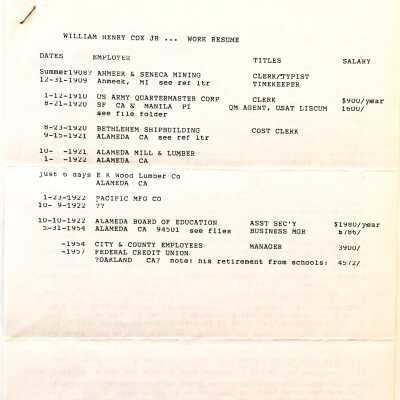 Photocopies of clippings about the Toye and Cox families, prior 2005