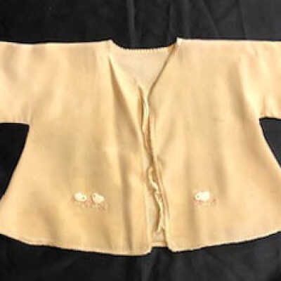 Baby jacket of artist A. John Kammer, 1930s