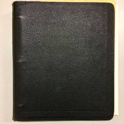 Binder of the Alameda Branch of the American Fuchsia Society, 1950s-1971