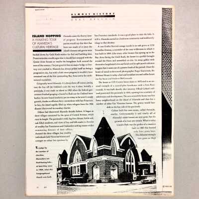 'Island Hopping - A Walking Tour of Alameda Heritage', by G. Brechin,