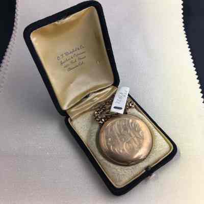 1st prize pocket watch from Westphal, of Herman Kihn, won in Honolulu, 1909