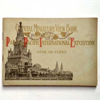 Booklet of the 1915 Panama Pacific International Exposition of the Ekberg family