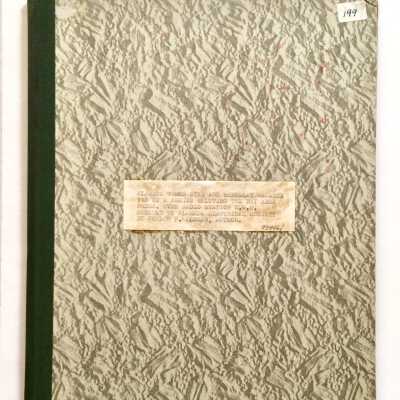 Script for a video about Bay Area press, by Gordon F. Waldear, 1954