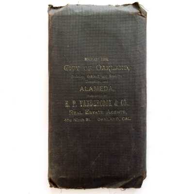 H.S. Crocker & Co Map of the City of Oakland, published by E.P. Vandercook & Co, 1892
