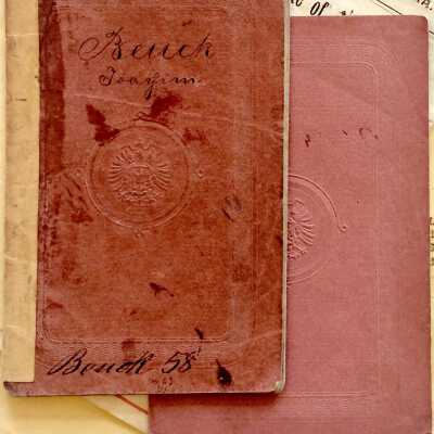 Passports of Charles Beuck, 1879, 1887