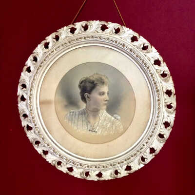 Photo portrait of Mary Frances Thornton, c. 1887