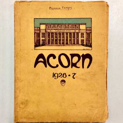 Alameda High School 'Acorn' yearbook for 1926-1927