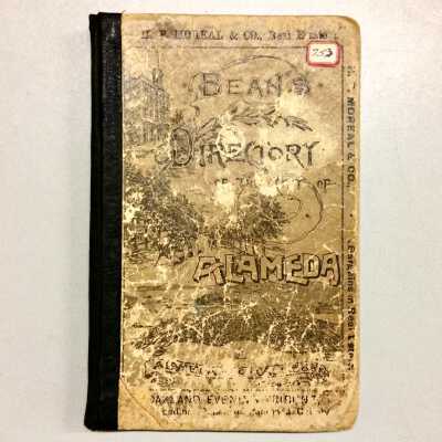 Bean's Directory of the City of Alameda, 1888