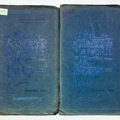 Copies of Alameda High School 'The Acorn' of September 1901