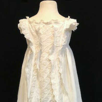 Grandma White's Lace Christening Dress, c. 1920s