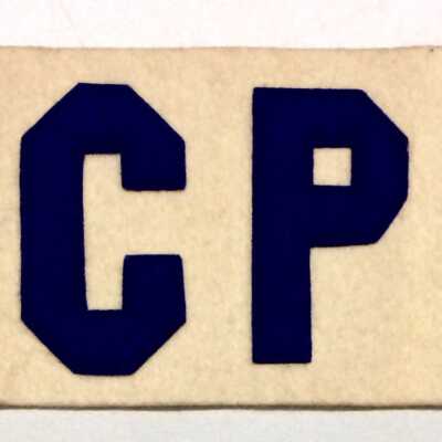 Citizen's police badge of Otto Borgwardt, 1941-1945