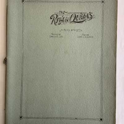 'Rival Queens' music score, by C. M. McCurrie, c. 1915