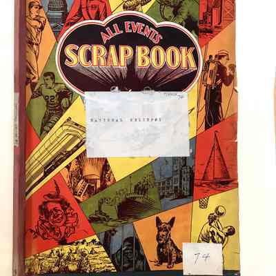 Scrapbook compiled by H. D. Maynard, 'National Relief No. 1', 1930's