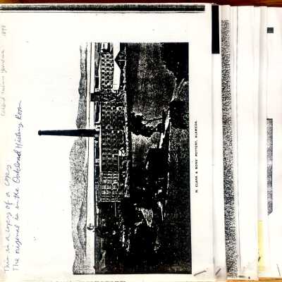 Photocopies relating to N. Clark and Sons Pottery Works, 1887-1930s