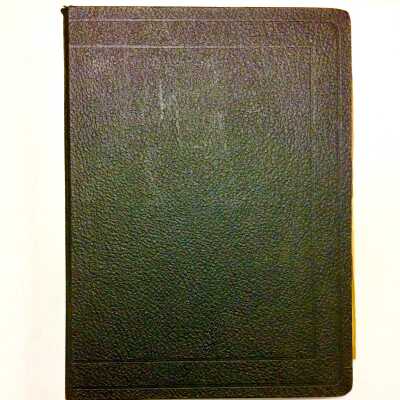 Binder with bulletins of the American Fuchsia Society, 1953-1956