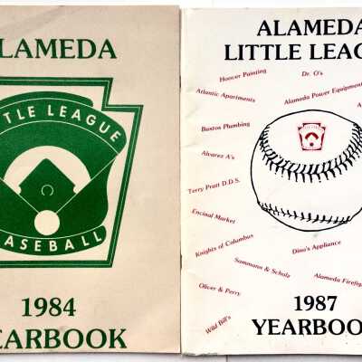 Alameda Little League Yearbook, 1984, 1987
