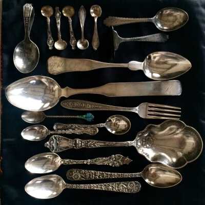 Martin family silverware, c. 1820-1940