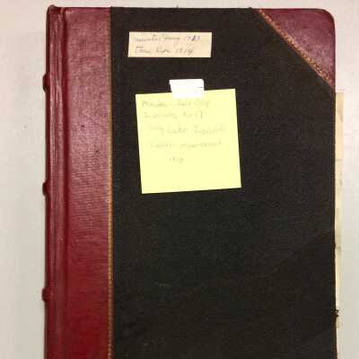 Minutes of the Young Ladies Institute of the Isle City, No. 4, 1913-1914