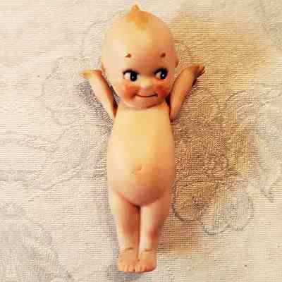 Bisque Rose O'Neill Kewpie doll of Ruth Pond, c. 1920