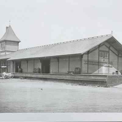 close-up of 1912 Southern Pacific Office