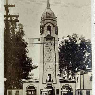 Neptune Beach Entrance postcard