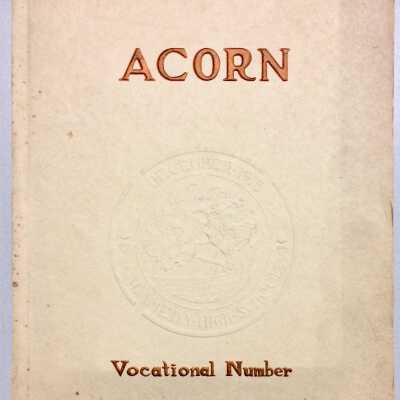 Alameda High School 'Acorn, Vocational Number', 1915