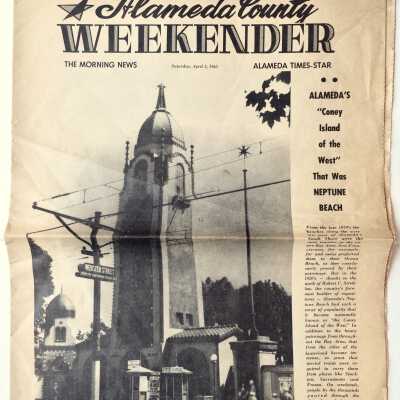 Alameda County Weekender supplement about Neptune Beach, 1965