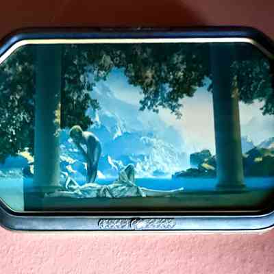 Print by Maxfield Parrish from the McDonell home, c. 1920s