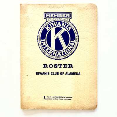 Roster of Kiwanis Club Membership, after 1972