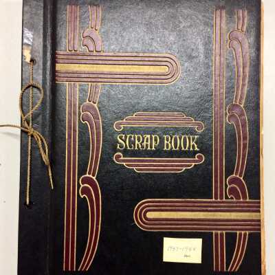 Scrapbook about the Adelphian Club, 1947-1948