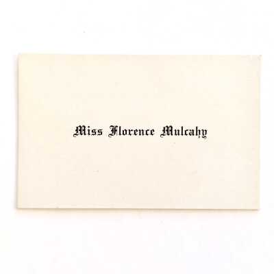 Invitation and Card for Alameda High School Graduation Exercises, 1917