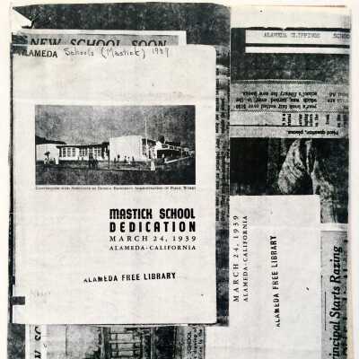 Photocopies of materials regarding Mastick School, c. 1999