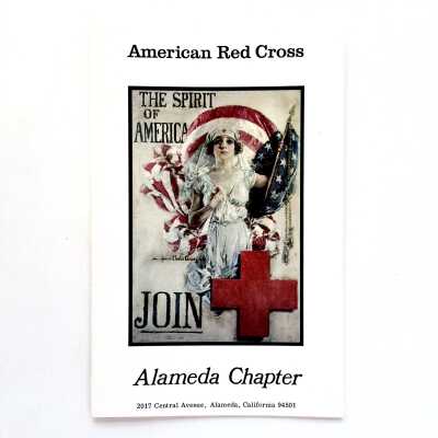 Program 64th meeting Alameda Chapter Amerian Red Cross, 1981