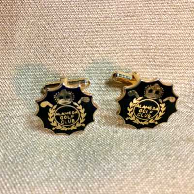 Alameda Golf Club Cuff Links, prior 2013