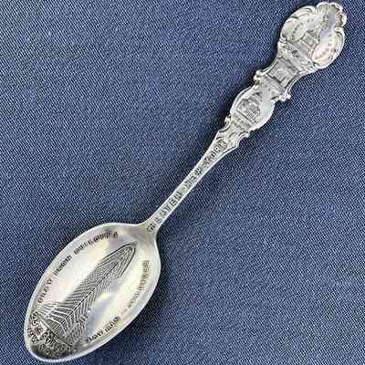 New York City souvenir teaspoon from the Meyers family, c. 1900