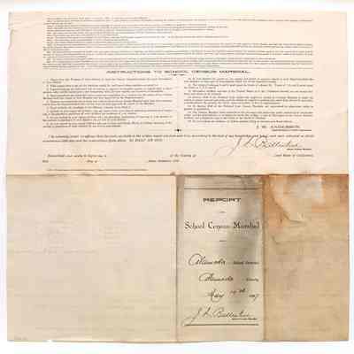 School Census Marshal's Report, 1897