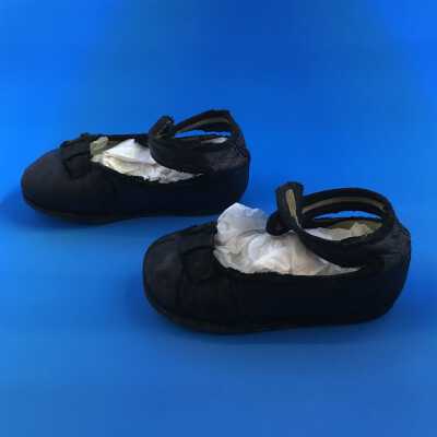 Black baby shoes of Edward Wm. Fowler, c. 1920s
