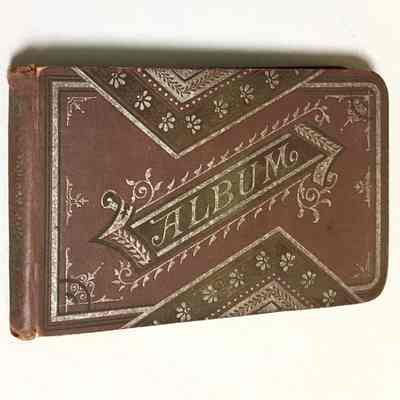 Autograph album of Alice B. Cotton, 1880