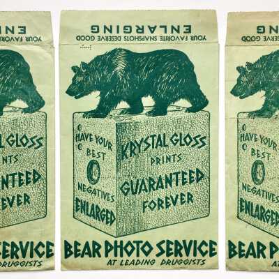 Photo Envelopes of Sterling Drug Co., 1930s